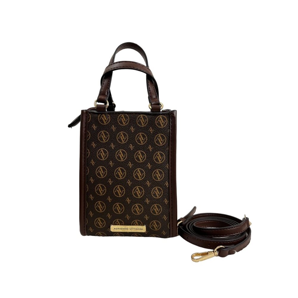 Adrienne Vittadini Signature Collection Phone Holder Crossbody - Picture 2 of 16